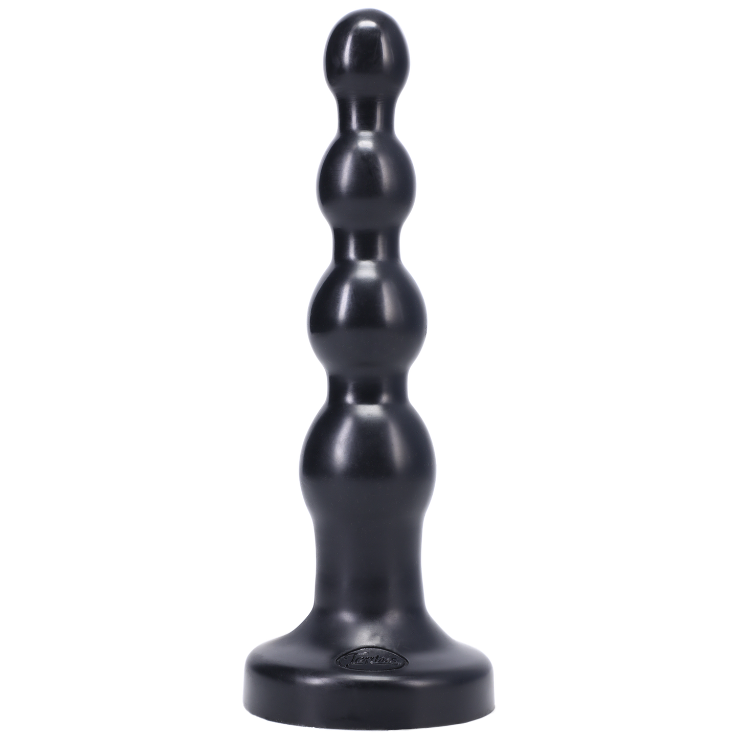 Tantus Silicone Large Ripple Butt Plug Black