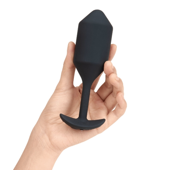 VIBRATING SNUG PLUG 4 | BLACK