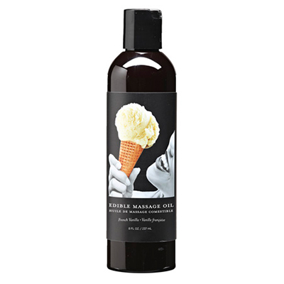 Edible Massage Oil Vanilla  8 fl oz / 237 ml