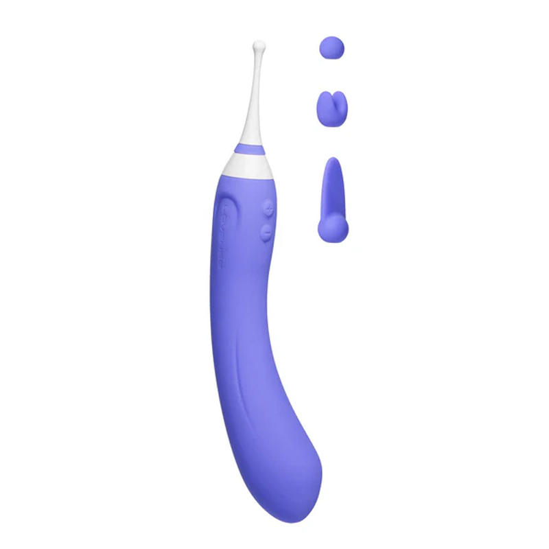 HYPHY BLUETOOTH REMOTE CONTROLLED DUAL END VIBRATOR - PURPLE