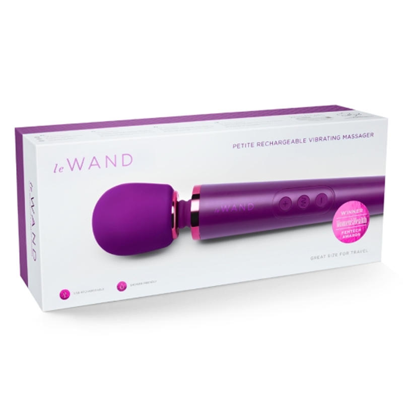 Petite Rechargeable Massager - Dark Cherry