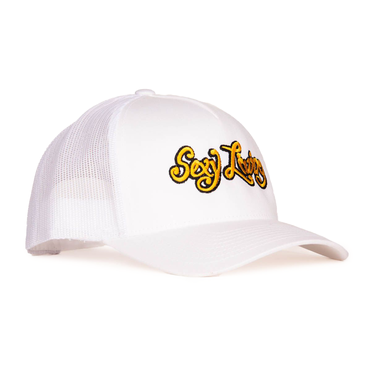 Hat - White/Gold