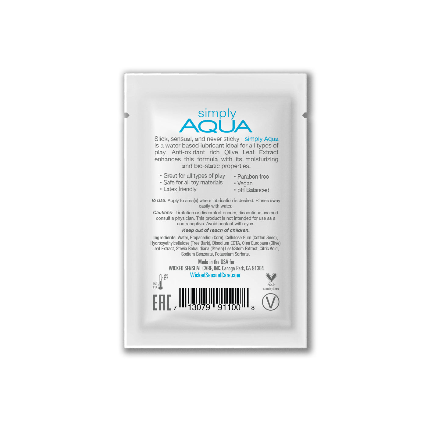 Simply Aqua Sachet